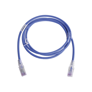 Patch Cord MC6 Modular Cat6 UTP, CM/LS0H, 5ft, Color Azul