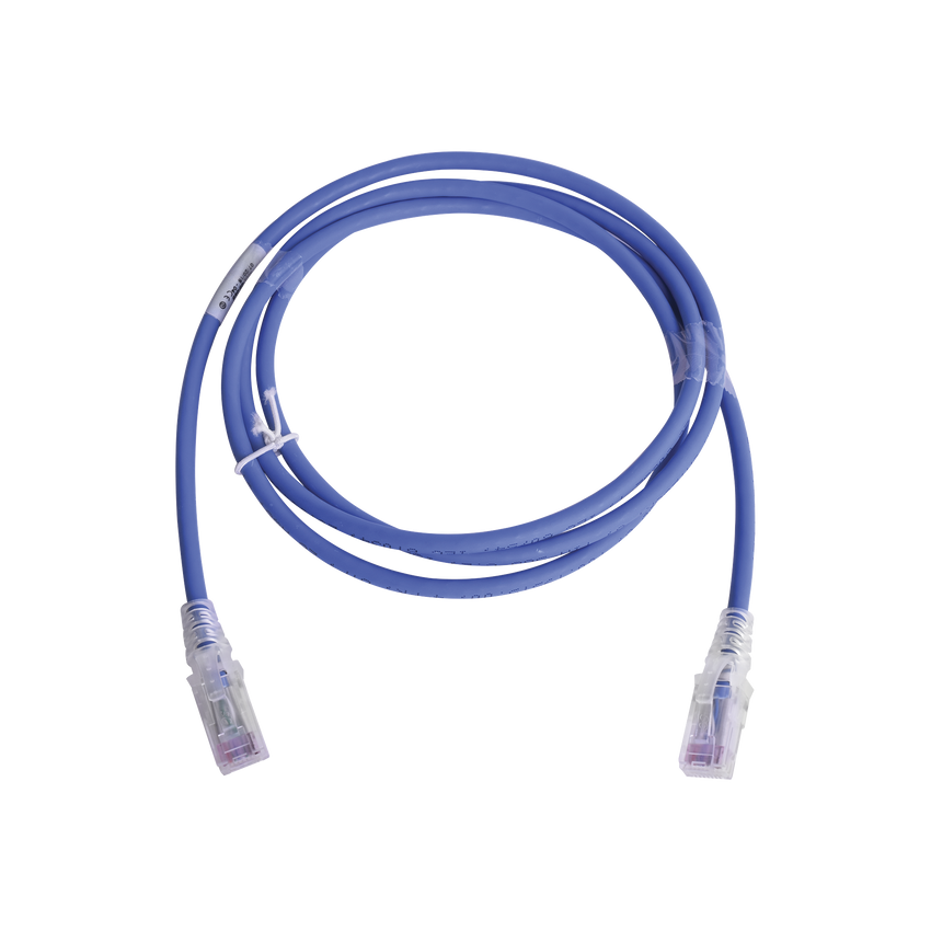 Patch Cord MC6 Modular Cat6 UTP, CM/LS0H, 5ft, Color Azul