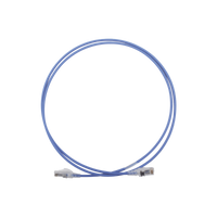Patch Cord MC6 Modular Cat6 UTP, CM/LS0H, 5ft, Color Azul, Diámetro Reducido (28AWG)