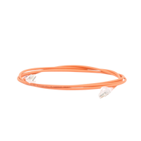 Patch Cord MC6 Modular Cat6 UTP, CM/LS0H, 2.13 Metros (7 Pies), Color Naranja, Diámetro Reducido (28AWG)