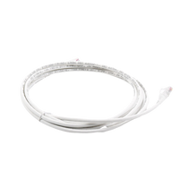 Patch Cord MC6 Modular Cat6 UTP, CM/LS0H, 3.05 Metros (10 Pies), Color Blanco, Versión Bulk (Sin Empaque Individual)