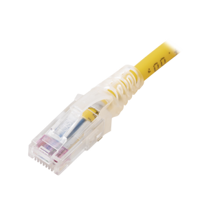 Patch Cord MC6 Modular Cat6 UTP, CM/LS0H, 3.05 Metros (10 Pies), Color Amarillo