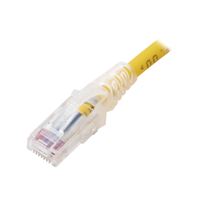 Patch Cord MC6 Modular Cat6 UTP, CM/LS0H, 3.05 Metros (10 Pies), Color Amarillo