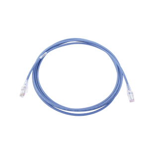 Patch Cord MC6 Modular Cat6 UTP, CM/LS0H, 10ft, Color Azul, Versión Bulk (Sin Empaque Individual)