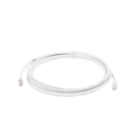 Patch Cord MC6 Modular Cat6 UTP, CM/LS0H, 4.57 Metros (15 Pies), Color Blanco
