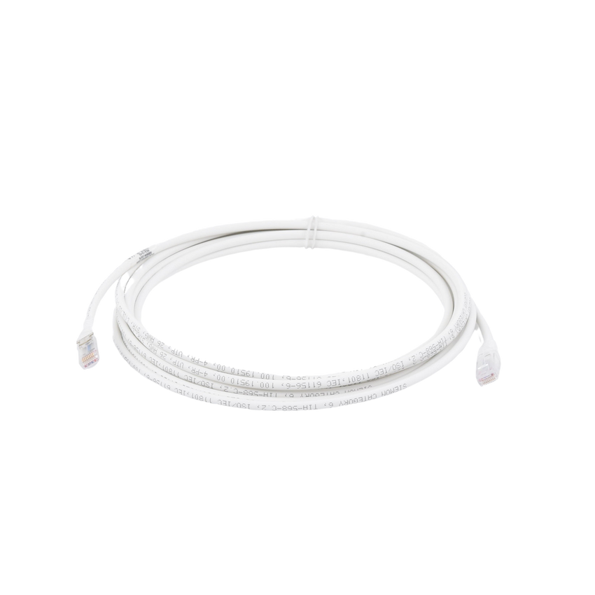 Patch Cord MC6 Modular Cat6 UTP, CM/LS0H, 4.57 Metros (15 Pies), Color Blanco