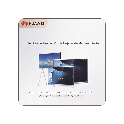 Tarjeta de Servicio de Mantenimiento HiCare RFR por un año para IdeaHub ICDOPSI5D, ICDOPSI5DV2, ICDOPSI7DV2, OPSW021Z y OPSW022Z