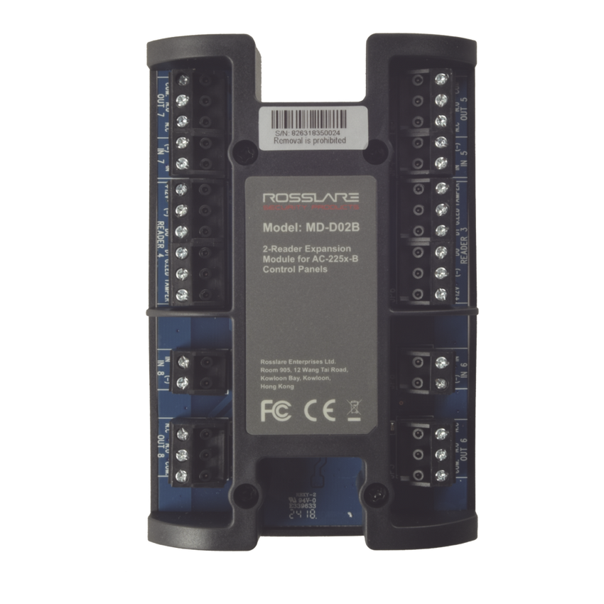 Módulo expansor de 2 lectoras / Para panel AC-225IP-BU