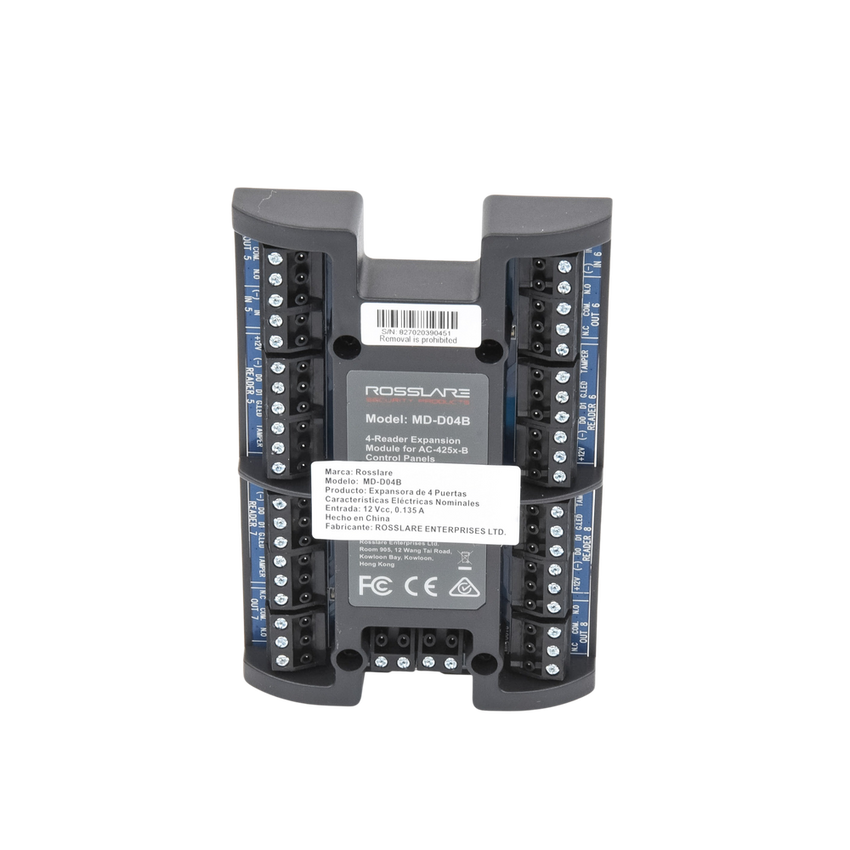 Módulo Expansor de 4 Lectoras / Para Panel AC-425IP-BU