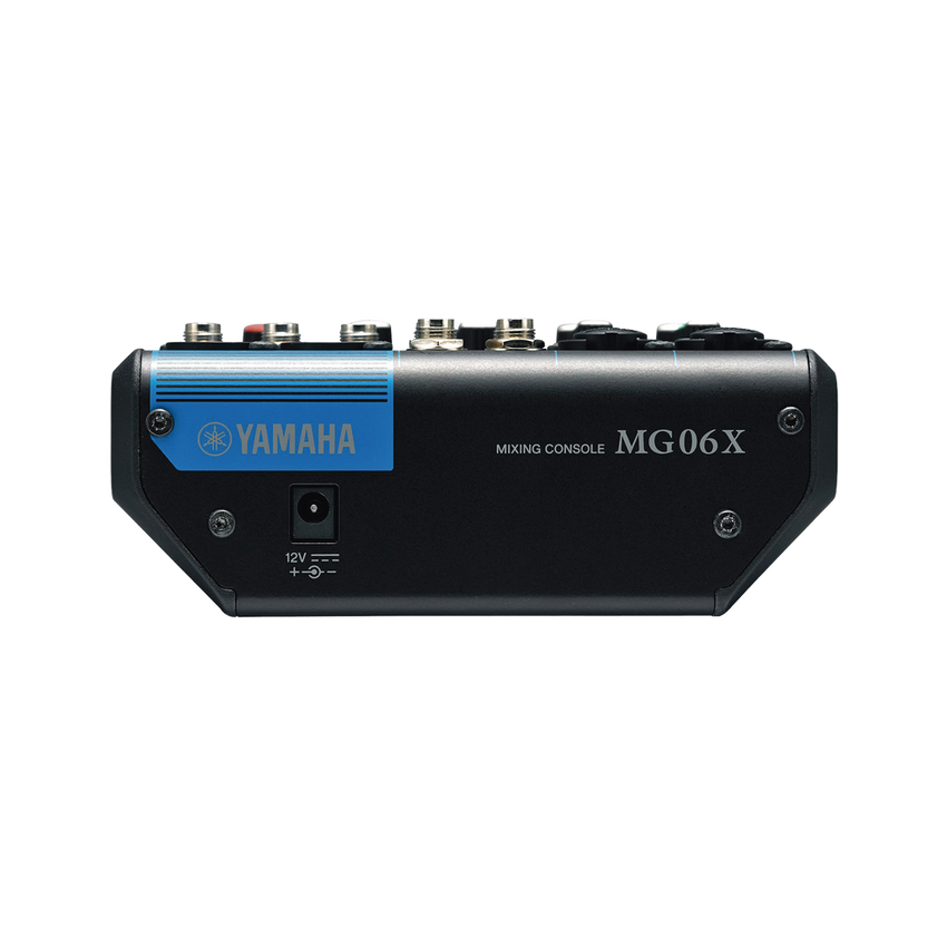 Mezcladora de Audio | 6 Canales | 2 entradas de micro/6 de línea (2 mono + 2 estéreo) | Efectos Integrados | Alimentación Phantom