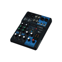 Mezcladora de Audio | 6 Canales | 2 entradas de micro/6 de línea (2 mono + 2 estéreo) | Efectos Integrados | Alimentación Phantom