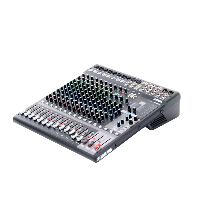 Mezcladora de Audio | 16 Canales | 10 Entradas de Micrófono | Entradas de Línea | Efectos | (MG16X)