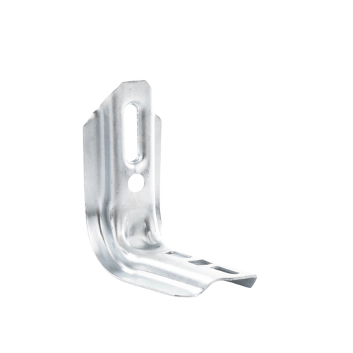 Ménsula omega tipo L 110mm inteligente, para montar charola de 50 a 100mm en pared o muro