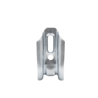 Ménsula omega tipo L 110mm inteligente, para montar charola de 50 a 100mm en pared o muro