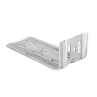Ménsula económica, para montaje en pared, para anchos de charola de 150mm, con acabado Electro Zinc