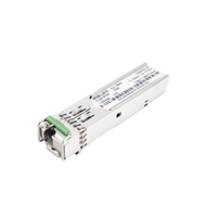 Transceptor mini-Gbic SFP 1G LC TX:1550nm RX:1310 para fibra Mono Modo 10 Km WDM, Requiere MGB-LA10