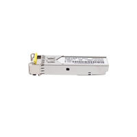 Transceptor mini-Gbic SFP 1G LC TX:1550nm RX:1310 para fibra Mono Modo 20 Km WDM, Requiere MGB-LA20