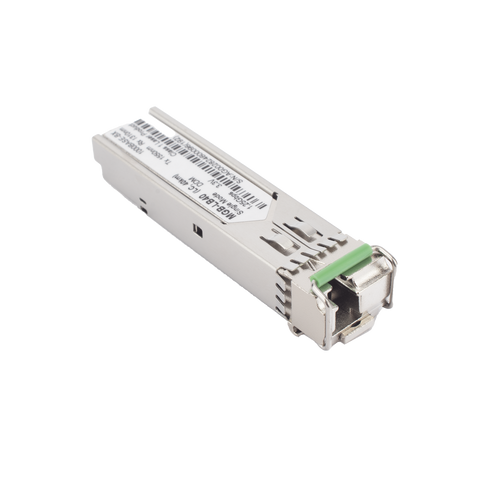 Transceptor mini-Gbic SFP 1G LC TX:1550nm RX:1310 para fibra Mono Modo 40 Km WDM, Requiere MGB-LA40