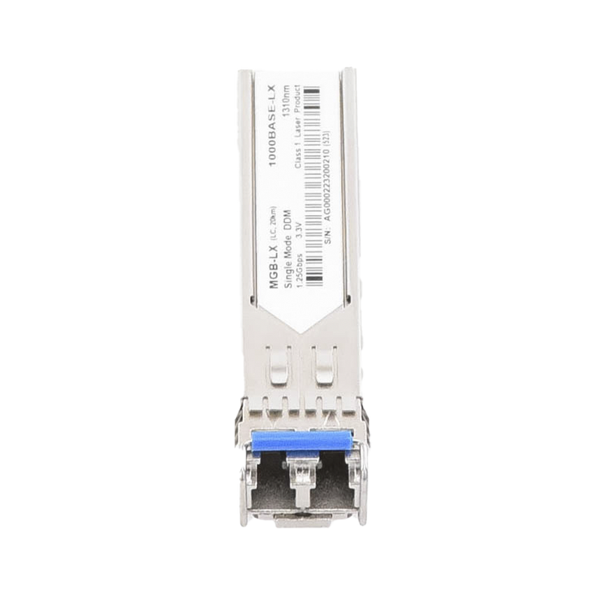 Paquete de 10 Piezas del Modelo (MGB-LX v2) del Transceptor mini-GBIC SFP 1G LC Duplex Para Fibra Monomodo de 20 Km