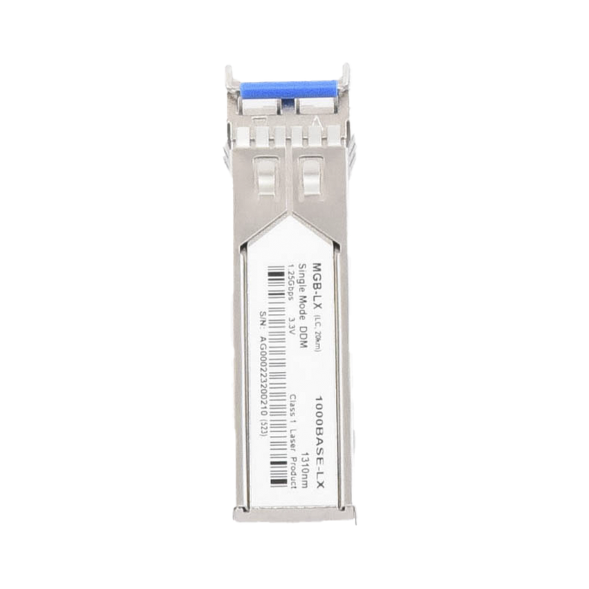 Paquete de 10 Piezas del Modelo (MGB-LX v2) del Transceptor mini-GBIC SFP 1G LC Duplex Para Fibra Monomodo de 20 Km