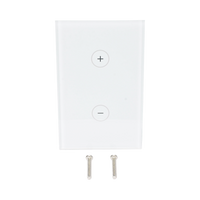 (ZWAVE) Dimmer panel táctil touch inalámbrico Zwave Plus. Compatible con Hubitat HC8, Álula  M2M, otros