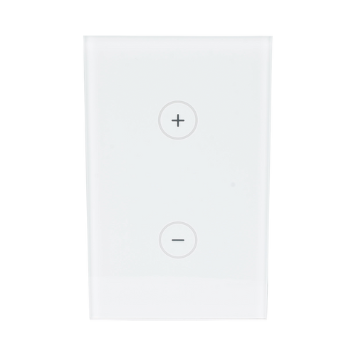 (ZWAVE) Dimmer panel táctil touch inalámbrico Zwave Plus. Compatible con Hubitat HC8, Álula  M2M, otros
