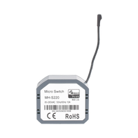 (ZWAVE) Micro modulo On/Off , para 1 circuito, doble control
