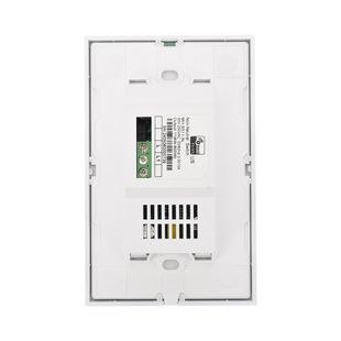 (ZWAVE) Interruptor On/Off panel táctil touch inalámbrico Zwave Plus 1 boton. No requiere cable neutro, Compatible con Hubitat HC8, Álula  M2M, otros
