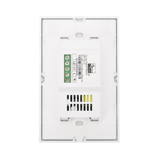(ZWAVE) Interruptor On/Off panel táctil touch inalámbrico Zwave Plus 2 botones. Compatible con Hubitat HC8, Álula  M2M, otro