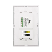 (ZWAVE) Interruptor On/Off panel táctil touch inalámbrico Zwave Plus 3 botones. Compatible con Hubitat HC8, Álula  M2M, otro