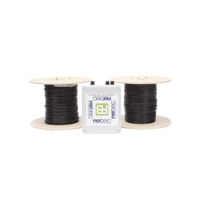 MICALERT Cable Sensor para Paredes, Rejas Rigidas o barandales / 2 zonas de 305 metros / 610 Metros de Protección Total/Tarjeta LPU400/Calibración via software