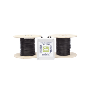 MICALERT Cable Sensor para Paredes, Rejas Rigidas o barandales / 2 zonas de 305 metros / 610 Metros de Protección Total/Tarjeta LPU400/Calibración via software