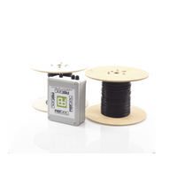 MICALERT Cable Sensor para Paredes, barandales, rejas rigidas / 2 zonas de 152 metros / 304 Metros de protección total/Tarjeta LPU400/Calibración via software