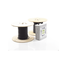 MICALERT Cable Sensor para Paredes, barandales, rejas rigidas / 2 zonas de 152 metros / 304 Metros de protección total/Tarjeta LPU400/Calibración via software