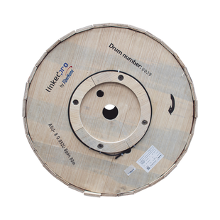 Carrete de 4 Kil�metros de Fibra �ptica A�rea Mini ADSS (ASU) G.652D, Monomodo de 8 Hilos, Exterior, Span 80, Loose Tube