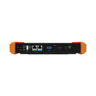 Probador de Vídeo con Pantalla LCD de 7" para IP ONVIF / 8MP TVI + 8MP CVI + 8MP AHD + SDI/EX�?�SDI + Multímetro + Cable TDR / Prueba de Red de Fibra Óptica + Medidor de Distancia Laser + Cámara Integrada