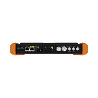 Probador de Vídeo con Pantalla LCD de 7" para IP ONVIF / 8MP TVI + 8MP CVI + 8MP AHD + SDI/EX�?�SDI + Multímetro + Cable TDR / Prueba de Red de Fibra Óptica + Medidor de Distancia Laser + Cámara Integrada