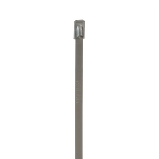 Cincho PanSteel de Acero Inoxidable Tipo 304, 127mm largo x 4.6mm ancho, Color Metálico, Paquete de 100pz