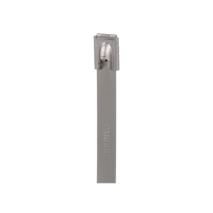 Cincho Pan-Steel™ de Acero Inoxidable 316, de 362mm largo x 7.9mm ancho, Color Metálico, Paquete de 50pz