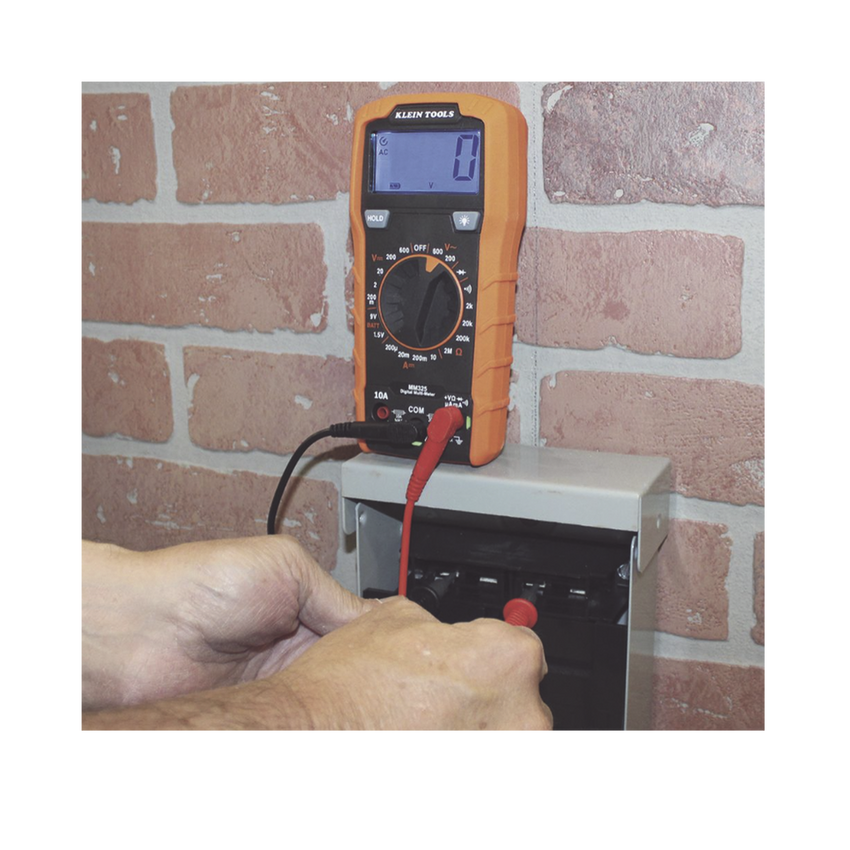 Multímetro Digital con Selección Manual Rango 600V CAT III con Protección de Alerta LED del Cable de Prueba