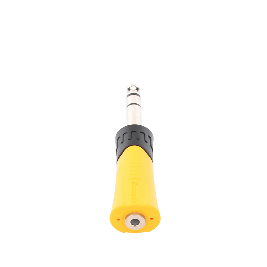 Conector Estéreo | 1/4in - Jack de 3.5 mm | Adaptador de Carcasa de Plastico