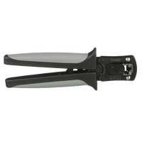 Pinzas Ponchadoras Para Plugs Modulares RJ45, Cat5e, Cat6 y Cat6A, Color Negro