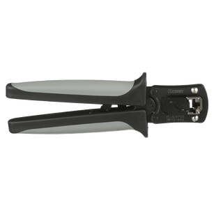 Pinzas Ponchadoras Para Plugs Modulares RJ45, Cat5e, Cat6 y Cat6A, Color Negro