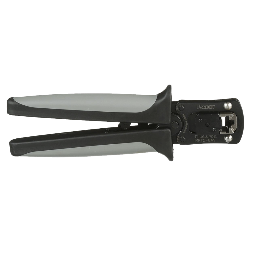 Pinzas Ponchadoras Para Plugs Modulares RJ45, Cat5e, Cat6 y Cat6A, Color Negro