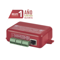 COMUNICADOR DUAL Universal para PANELES DE INCENDIO 4GLTEM - 1 Año de Servicio - Eventos a CMS