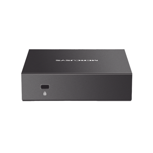 Switch NO Administrable / Para escritorio / Carcasa de metal / 5 puertos 10/100/1000 Mbps / Diseño Compacto / Plug and Play