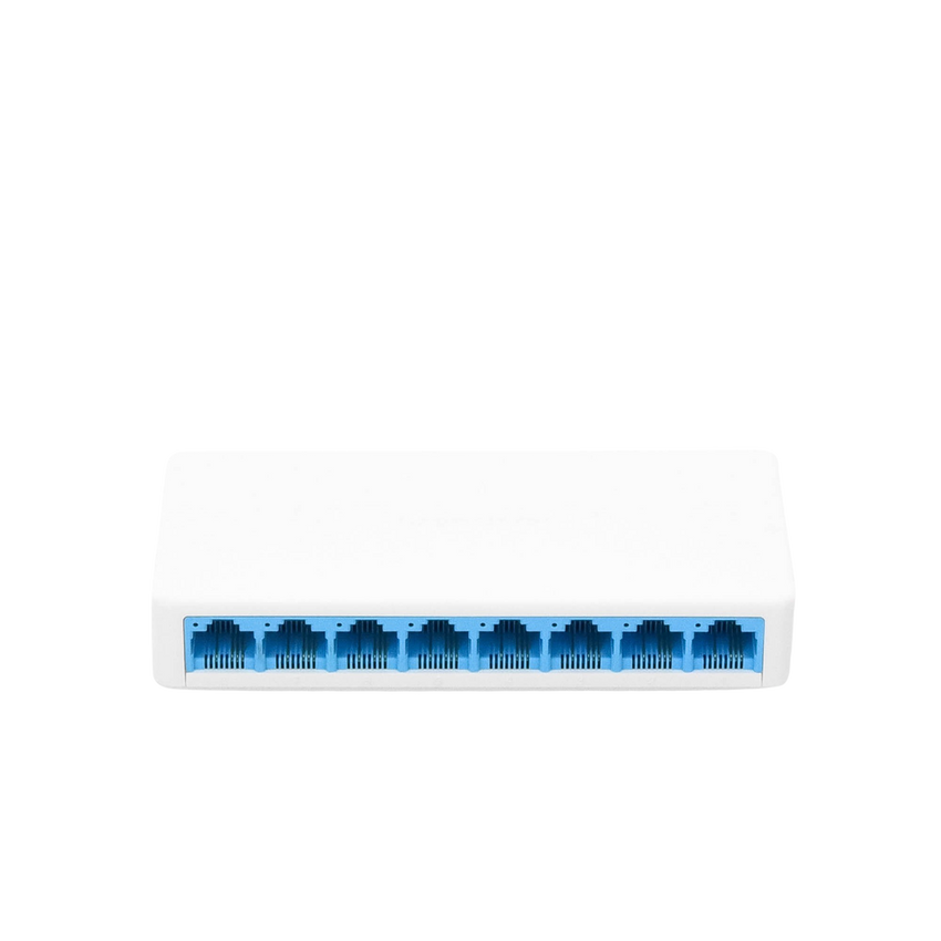 Switch NO Administrable / Para escritorio / 8 puertos 10/100 Mbps / Diseño Compacto / Plug and Play