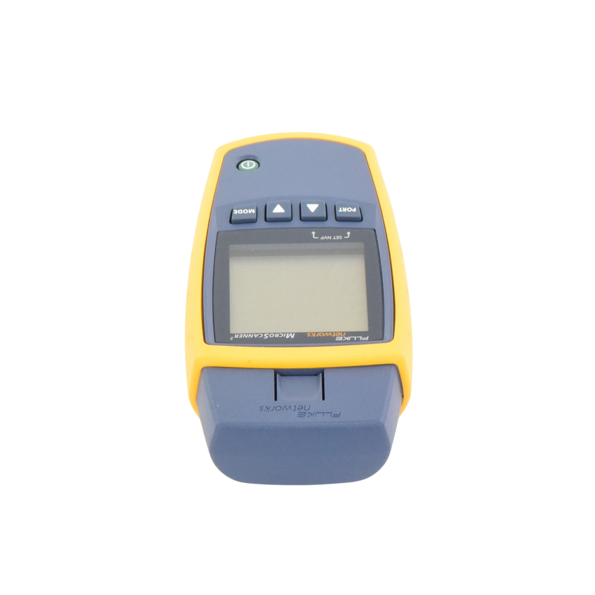 Verificador de Red MicroScanner2, para Comprobación de Redes de Voz, Datos y Video, con Pantalla LCD Retroiluminada