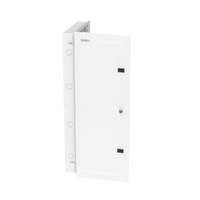 Gabinete Multipropósito de Montaje en Pared, de 42 in de Altura, Con Puerta Reversible, Fabricado en Acero, Color Blanco