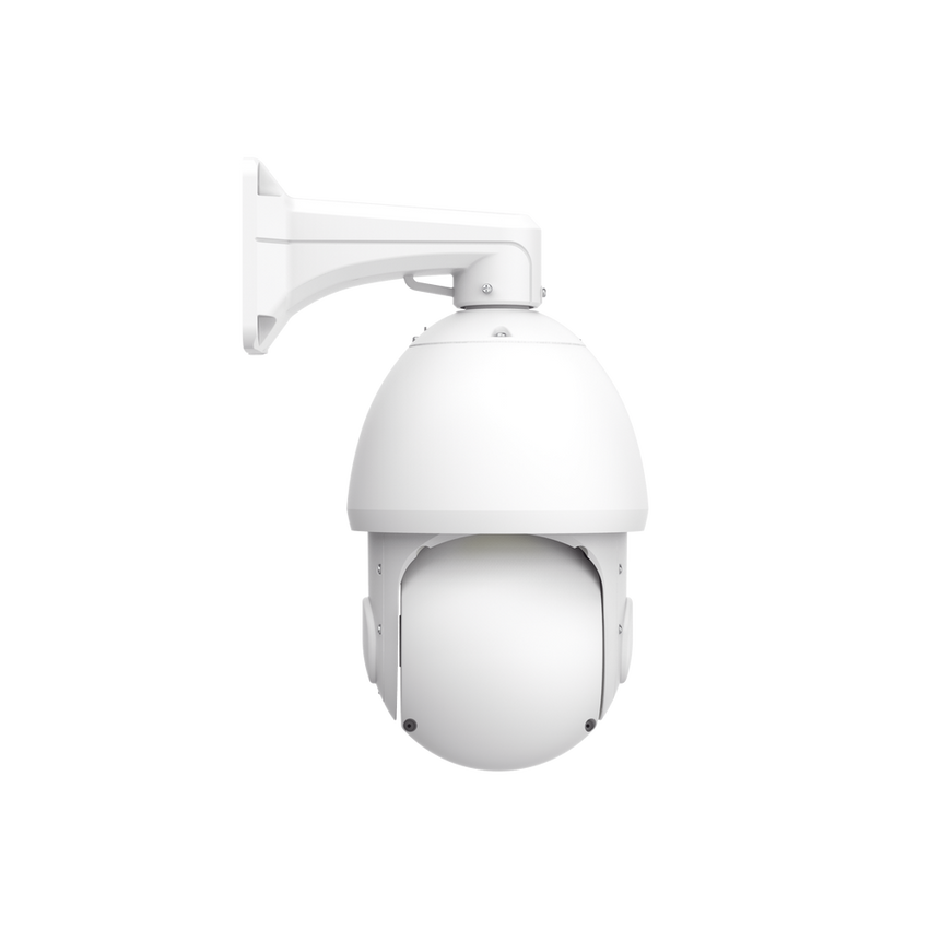 Cámara de Red Tipo Domo AI Zoom Óptico 42X / 4K HD 30fps / 140dB Super WDR / Control PTZ Inteligente / IR 300m / IP66 IK10